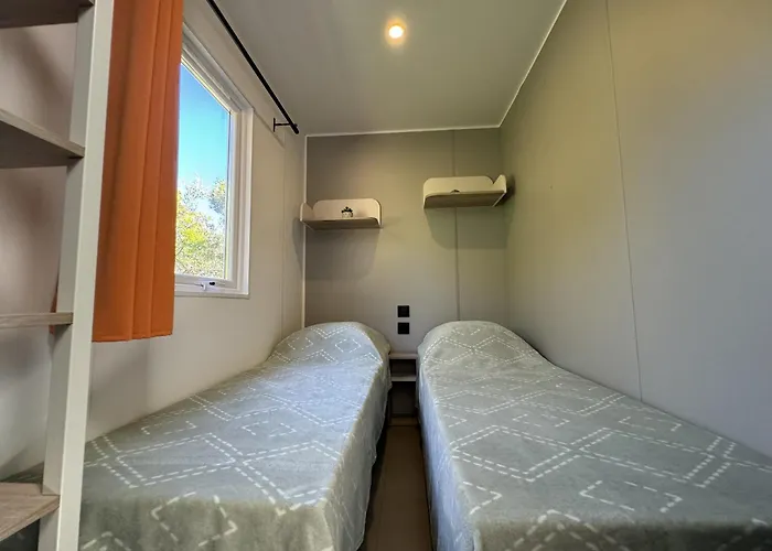 Le Laurier, Mobil-home Climatise Avec Vue Sur 度假居